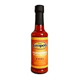 Jampot's Habanero scharfe, scharfe Soße, 100 % natürlich, würzig, 150 ml