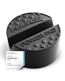 PLANGER® Wagenheber Gummiauflage - Power PAD (FÜR ALLE PKWs das Passende) 10 Jahre Garantie - Bruchsicher 3t, mit Geländewagen