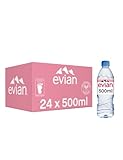 evian Evian Still Mineralwasser, 24x0,5 l