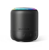 soundcore Anker Mini 3 Pro Bluetooth-Lautsprecher, BassUp und PartyCast Technologie, USB-C, wasserdicht IPX7, und anpassbarer EQ