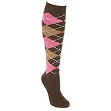 Covalliero Damen Brescia Reitstrümpfe, Gr.37-39 Wood/Dark-Rose