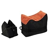 Obelunrp Schießauflage-Tasche, tragbare vordere und hintere Gewehrauflage, Schießsandsäcke aus 600D-Oxford-Stoff für die Gewehrjagd, Weihnachtsdekorationen