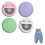 Alriedy 4er-Pack Airtag Hülle Kinder – Unsichtbare Silikon-Cases für GPS-Tracking | Anti-Entfernung & Hautfreundlich | Für Kleidung, Rucksäcke & Haustiere