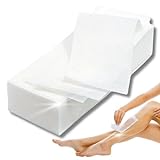 LALILL Vliesstreifen 100 Stück für Wachs - Vlies Streifen für die Haarentfernung mit Warmwachs und Zuckerpaste Gesicht - Körper Haar Entfernung Epilieren Wachsstreifen - Wax Waxing