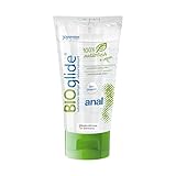 JOYDIVISION Original BIOglide anal Gleitgel 80 ml I Gleitmittel 100% natürlich & vegan I Wasserbasiertes Gleitgel I Bio Gleitgel für Latexkondome geeignet I water based Lubrication