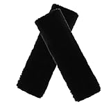 BSITSSS 2 Stück Gurtpolster Auto, Weiches und Bequemes Sicherheitsgurt Polster, Abnehmbarer Autogurt Polster, Gurtpolster Auto Erwachsene, Auto Gurtpolster für Erwachsene und Kinder (Schwarz)