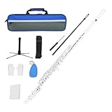 C Ton Flöte Mit Geschlossenem Loch Holzblasinstrument Reinigungstuch Für Live Auftritte Und Professionelles Üben Horizontal Tasche Reinigungstuch