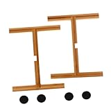 UPKOCH 1 Stück Blumentopfständer aus Holz für Zimmerpflanzen Pflanzgefäßständer Anlage drinnen blumenständer für innen blumenregal indoor Pflanzengestell Pflanzenhalter aus Holz hölzern