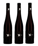 3x 0,5l - 2018er - Ökonomierat Rebholz - X-Periment - Spätburgunder - Pfalz - Deutschland - Likörwein süß - Dessertwein