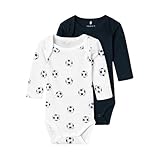 Name It Football Baby Long Sleeve Body 2 Units 3 Years