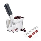 Westmark Kirschentkerner und Verschleißteilset, ABS, SAN, Edelstahl, Schwarz/Weiß/Transparent/Rot