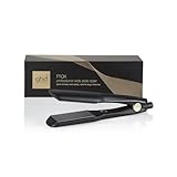 ghd max - professioneller Haarglätter mit breiten Platten für langes, dickes oder lockiges Haar, glättet und erzeugt Wellen in der Hälfte der Zeit, Dual-Zonen-Technologie, schwarz