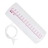 1 Satz Spirometrie Testgeräte Atemtraining Inspiratorischer Muskeltrainer Atemtrainer Atemtrainingsgerät Tiefenatmungstrainer Lungenkapazitätstrainer Kunststoff Weiß