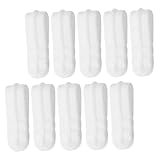 OUNONA 10 Stück Kompressionsbeutel-Verschlussclip Kompressions-Packbeutel-Clips Vakuum-Aufbewahrungsbeutel-Clips Vakuum-Kompressions-Aufbewahrungsbeutel-Clips Staubsaugerbeutel-Clip Weiß