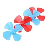 BESPORTBLE 48Stücke Langlebige Wellenpropeller Für Schiffsmodell DIY Zubehör Für Spielzeuge Für Fan Modelle Zufällige Farben