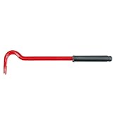 Stabilo Befestigungstechnik Nageleisen 300mm | Brecheisen | Brechstange | Kuhfuß | Montierhebel | Montiereisen - Rot - Entfern von Nägeln, Zerlegen von Platten, Abbrucharbeiten und Sanierungen