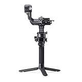 DJI RSC 2 - 3-Achsen-Stabilisator-Gimbal für spiegellose und DSLR-Kameras, Nikon Sony Panasonic Canon Fujifilm, Ronin SC, 3kg Zuladung, Porträtmodus, Touchscreen - Schwarz, Einheitsgröße