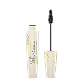 Sante Naturkosmetik Fresh Cucumber Volume Mascara Black, Schwarze Wimperntusche, Maximales Volumen, Dichte & perfekt getrennte Wimpern, Mit Bio-Gurke, Vegan, 12ml