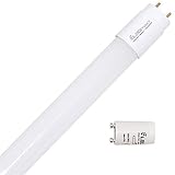 NCC-Licht LED Leuchtmittel Röhre T8 120cm 18W/840 G13 HO 2880lm neutralweiß 4000K inkl. Starter