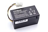 vhbw Akku kompatibel mit Samsung Navibot SR8950, SR8980, SR8940, SR8981, VCR8940 Home Cleaner Heimroboter (2600mAh, 14,4V, Li-Ion)