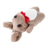 Sosoport Tier Plüschtier Schlüsselanhänger Dekorativer Anhänger für Rucksäcke und Taschen Langlebiges Plüschtier Ornament Süßes Design Perfektes für Freunde und Familie