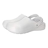 REIS Unisex Clogs & Pantoletten, Weiß, 39 EU