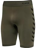 hummel hmlFIRST Seamless Short Khaki, XS/S Herren
