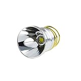 LUXNOVAQ Taschenlampen Glühlampe XM-L2 LED Glühlampe Ersatz Fügen Sie das P60 Design Module ein 1200LM 1 Modus Glühlampe Taschenlampe Ersatzteile für Surefire Hugsby C2 G2 Z2 6P G3 S3 D2 usw