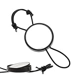 Taucherhandspiegel – wasserdichtes Beobachtungsglas, Sicherheitsvorrichtung rund für Reisen mit Reisen | Unterausrüstung für die Erkundung der Kellerdrift, Frauen Teams