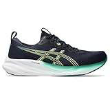 ASICS Herren Gel-Pulse 16 Sneaker, Midnight/Lucid Yellow, 43.5 EU
