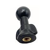 alloneslife Upgrades 17 mm Kopf auf 1/4-Zoll-Stecker, Kamerastative, Handy-Adapterhalterungen für Handyhalterung und Stative