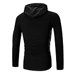 YULONGESS Oversize Zipper Casual Fleece Winterjacke Slim Sleeve Herren Zipper Kapuzenpullover Kapuzenjacke Sweatshirt Premium Kapuzenpullover Workerhoodie Winter Warm Hooded Sweatshirt Mit Tasche