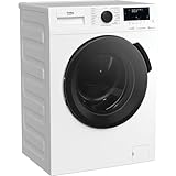 Beko WMC71464ST1 Waschvollautomat, Waschmaschine, 7kg, 1400 U/min, SteamCure Dampffunktion, allergikergeeignet, Express-Funktion, StainExpert, ProSmart Inverter Motor, nur 49 cm tief, Weiß