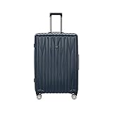 Bric's großer Hartgepäck Check-in Koffer | XL Trolley 52,5 x 29,5 x 77 cm aus hochwertigem, robustem Polycarbonat Material | für Damen und Herren | 4 Doppelrollen & TSA-Schloss | Cervia Serie