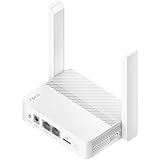 Cudy Neuer LT300 4G LTE WLAN-Router 300 Mbit/s, kompatibel mit Allen Betreibern, 2×2 MIMO, Keine Konfiguration erforderlich, OpenVPN, WireGuard