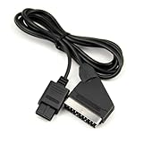 RGB-Scart-Kabel für NTSC N64 Konsole, 1,8 m Länge, verbesserter Video- und Audioausgang, geschirmtes Premium-Kabel