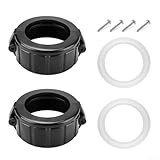 Sandyseptember Spa für Wannenheizung, geteilte Mutter, Überwurfverstärker mit Schraube, 2 Stück für 5,1 cm Heizrohr-Montage, Ersatz für Balboa