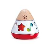 Hape Musikkreisel – Bunter Musik-Kreisel aus Holz mit Klangspiel und Bewegung, Lernspielzeug zur Sinnesförderung, Babyspielzeug aus nachhaltigem Material, ab 6 Monaten
