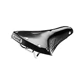 Brooks B17 (Honey - Men's) / B17 S (Black - Women's) Imperial Bike Saddle, unisex_adult, B211DILA07202, Black