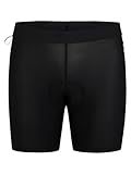 Ziener Unisex Kinder Nekini X-function Fahrrad Unterhose Rad Innenhose Mountainbike Unterwäsche sehr atmungsaktiv gepolstert schnelltroc, Schwarz, 176 EU