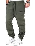 REPUBLIX Herren Sporthose Jogger Jogginghose Sweatpants Trainingshose R-0052 Khaki 3XL