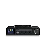 Grundig GKR1050 DKR 2000 BT DAB + CD Küchenradio mit Bluetooth, DAB + Empfang und CD-Player Schwarz