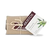 ARISTOS 100% Olivenölseife | Naturseife aus reinem Olivenöl, Seife hergestellt aus Oliven, Handseife mit PH-Wert 8 ohne Plamöl, griechische Olivenöl Duschseife