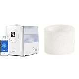 LEVOIT Luftbefeuchter, Smart 6L Top-Fill Warmer/Kalter Nebel mit Alexa & Luftbefeuchter Ersatzfilter Fängt feine Partikel im Wassertank auf