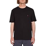 Volcom Cotton SS T-Shirt Stone Blanks schwarz, A3512056