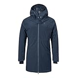 Schöffel Damen Ins Parka Style Crivat WMS, wasserdichte und atmungsaktive Winterjacke, komprimierbarer, leichter Parka mit nachhaltiger Wattierung, navy blazer, 40
