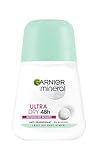 Garnier Anti-Transpirant, Intensiver Schutz vor Körpergeruch & Achselnässe, Bis zu 48 Stunden Wirkung, Mineral UltraDry, 1 x 50 ml