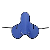 aqxreight Pferdesattelunterlage, rutschfest, Stoßdämpfend, Ergonomisch, Bequem, Reitkissen für Dressurspringen