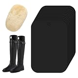 12 Stück Stiefelspanner Hohe Stiefelformer Formeinsätze Schwarz Stiefelform Einsätze Wiederverwendbar Stiefelhalter Kunststoff Stiefelspanner Hält die Stiefel Aufrecht für Damen Und Herrenstiefel