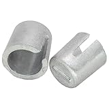 Batterieklemmenkeile, Blei-Klemmkeile, 2 Keilkappen für Legierungsklemmen. Die Reparaturwerkzeuge stellen sichere Verbindungen her